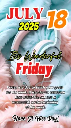 Wonderful Friday 