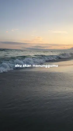aku akan menunggumu