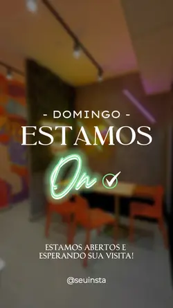 Estamos abertos