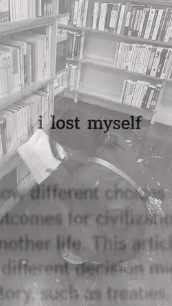 i lost myself