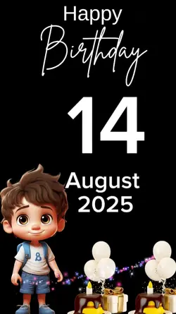 HBD My Son 14 August