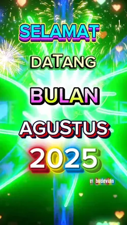 Selamat dtg agustus
