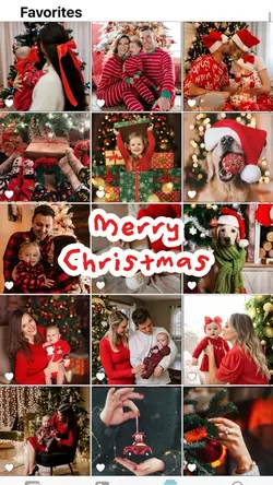 Christmas collage