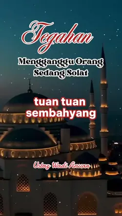 Ganggu Solat