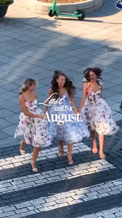 Last call for August