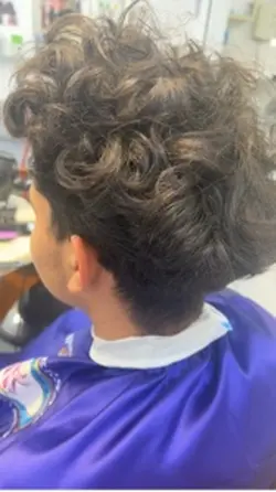 Mid taper fade