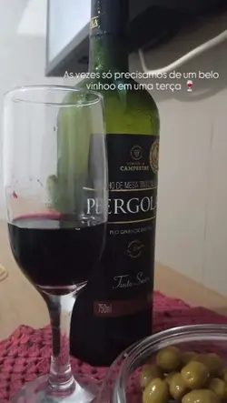 Um belo vinho