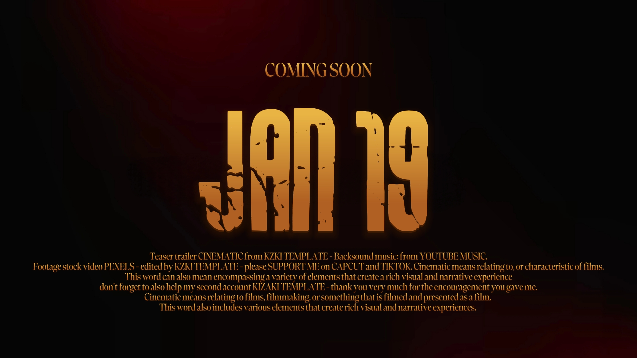 capcut template cover