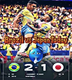 Brazil vs Japan