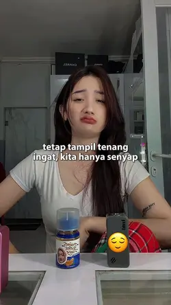 tetep tampil tenang 