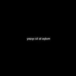 yazıyı sil al skz 