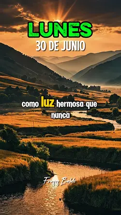 Lunes 30 de Junio