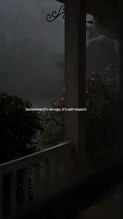 self-respect