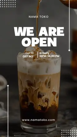 story : we are open