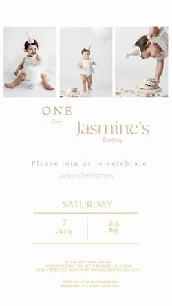 Birthday invite