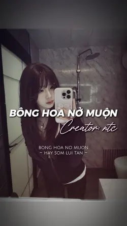 Bông hoa nở muộn