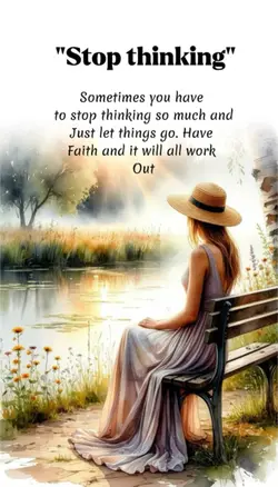 Stop thinking 