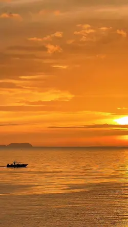 sunset slowmo