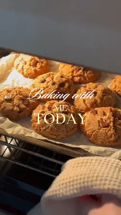 baking with me