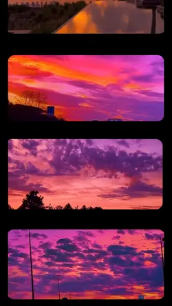 Sunset Scroll