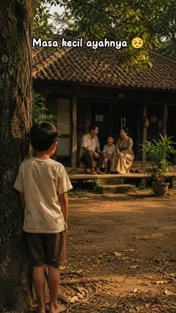 Masa kecil ayah anak