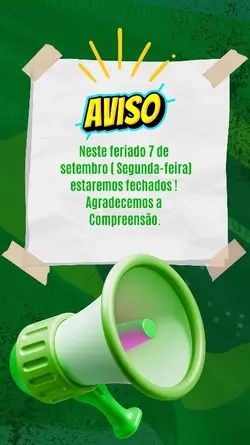 aviso feriado
