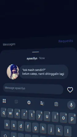 kok masih sendiri