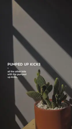 Pumped up kicks