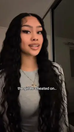 the girl he cheated