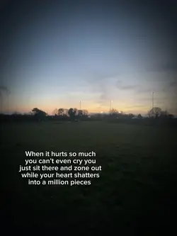 worst feeling.