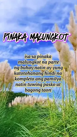 pinaka malungkot 