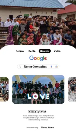 Bingkai foto google