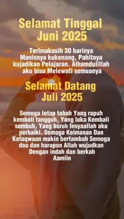 selamat tinggal Juni