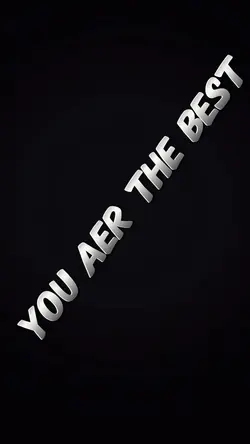 you aer the best