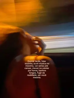ser você mesma 