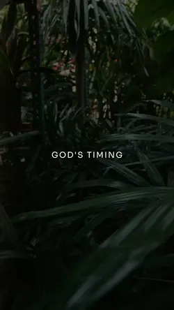God's timing
