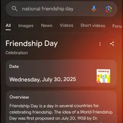 friendship day