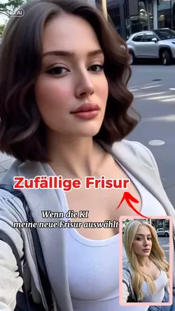 Zufällige Frisur