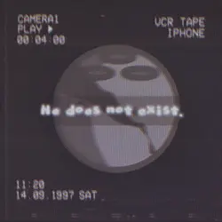 He does not exist 