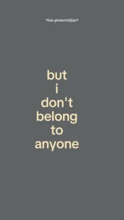 I don't