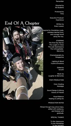 End Of A Chapter