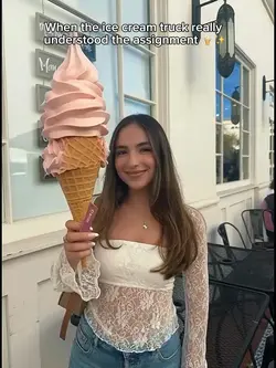 Huge ice cream