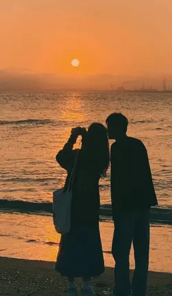 sunset is beautiful