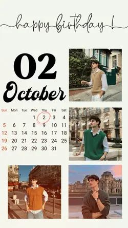 BIRTHDAY 2 OCTOBER
