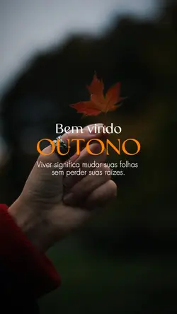 Bem vindo outono