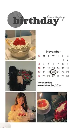 20 NOVEMBER BIRTHDAY