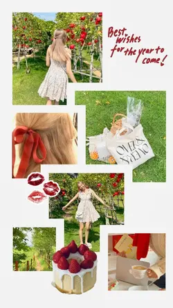 birthday collage