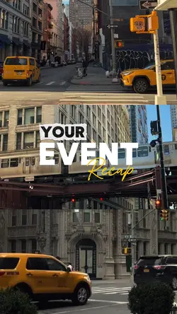 Your event recap