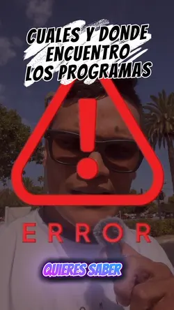 PROGRAMAS TIKTOK