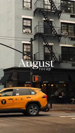 August Recap